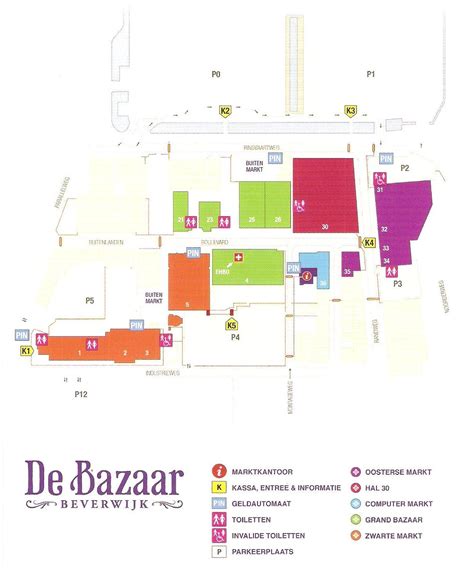 zwarte markt plattegrond.